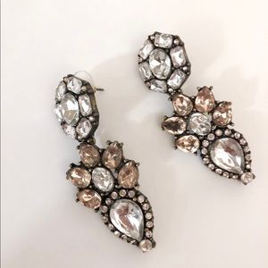 Jeweled Statement Earrings